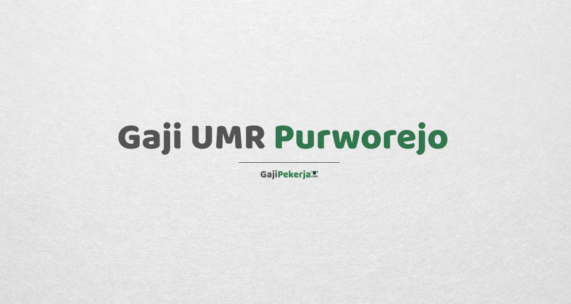 Gaji UMR Purworejo