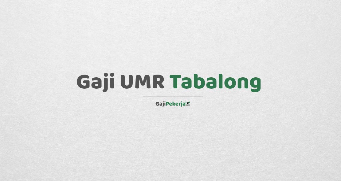 Gaji UMR Tabalong