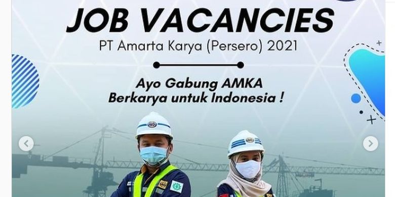 Loker BUMN Terbaru Dari PT Amarta Karya